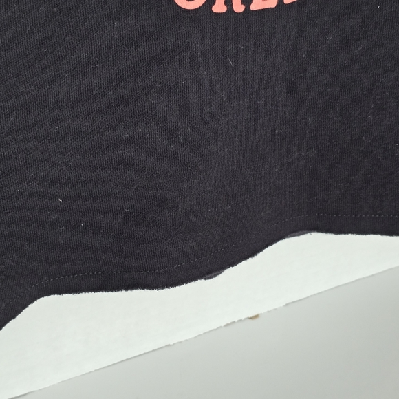 Back In Black AC DC cropped sweater - Picture 2 of 2